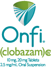 Onfi (clobazam) 5, 10 and 20 mg tablets